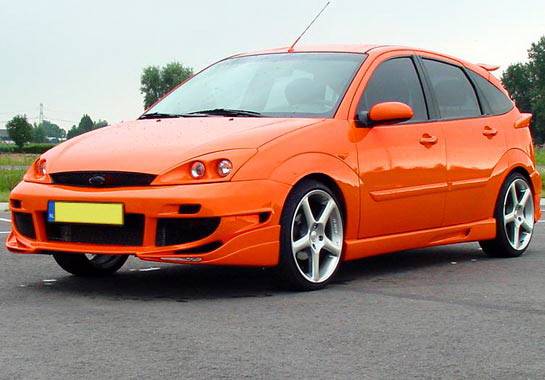 Wings West - Ford Focus ZX5 Wings West Avenger Complete Body Kit - 4PC - 890636