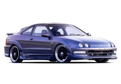 VIS Racing - Acura Integra 2DR VIS Racing G5 Series Body Kit with 7PC Extreme Flares - 890652