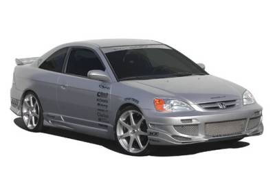 Wings West - Honda Civic 2DR Wings West Avenger Complete Body Kit - 4PC - 890660