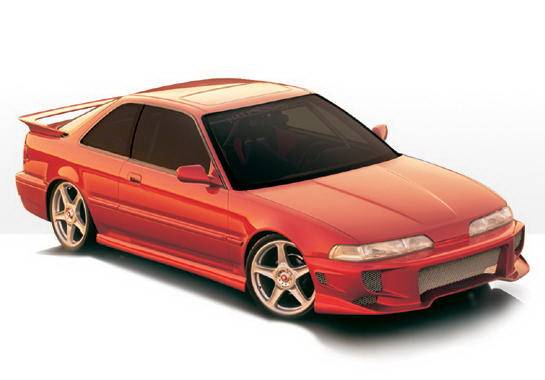 Wings West - Acura Integra 2DR Wings West Aggressor Type II Body Kit - 4PC - 890705