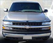 AVS - Chevrolet Silverado AVS Hoodflector Shield - Smoke - 21936