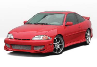Wings West - Chevrolet Cavalier 2DR Wings West Avenger Complete Body Kit with Voltex Rear Bumper - 4PC - 890709