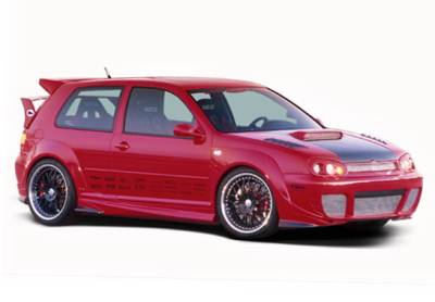 Wings West - Volkswagen Golf GTI Wings West G-Spec Complete Body Kit with Extreme Flares - 11PC - 890721