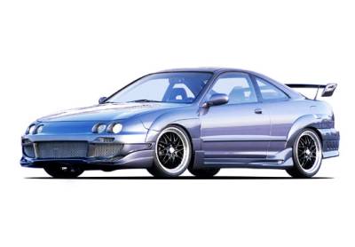 VIS Racing - Acura Integra 2DR VIS Racing Avenger Body Kit with 7PC Extreme Flares - 890740