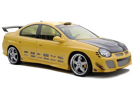Dodge Neon Wings West Racing Series Extreme Flare Body Kit - 7PC