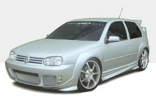 Wings West - Volkswagen Golf Wings West G-Spec Complete Body Kit - 6PC - 890811