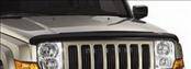 AVS - Jeep Compass AVS Bugflector II Hood Shield - Smoke - 24132