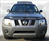 AVS - Nissan Xterra AVS Bugflector II Hood Shield - Smoke - 24557