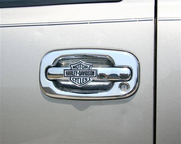 Putco - Chevrolet Silverado Putco Harley-Davidson Door Handles - Bar & Shield - 406011
