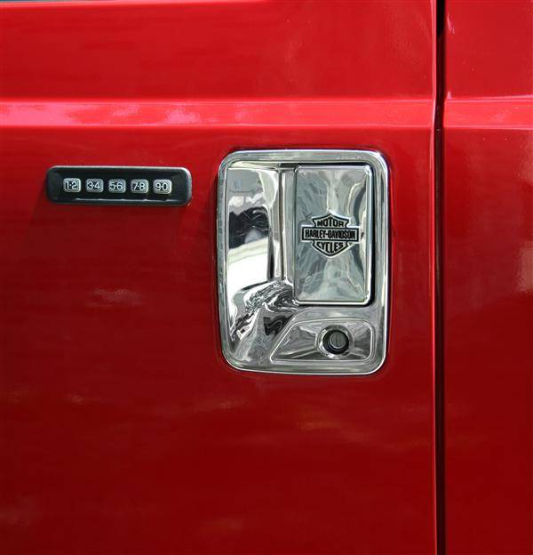 Putco - Ford F350 Superduty Putco Harley-Davidson Door Handles - Bar & Shield - 406017