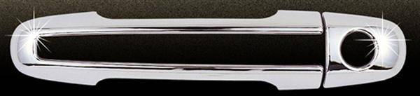 Putco - Hyundai Sonata Putco Door Handle Covers with Chrome Edging - 408604
