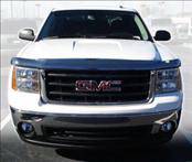 AVS - GMC Sierra AVS Bugflector II Hood Shield - Smoke - 25159