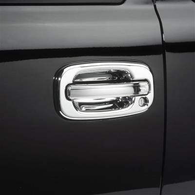 Putco - Chevrolet Silverado Putco Chromed Stainless Steel Door Handle Covers - 500004
