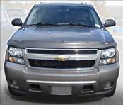 AVS - Chevrolet Avalanche AVS Bugflector II Hood Shield - Smoke - 25303