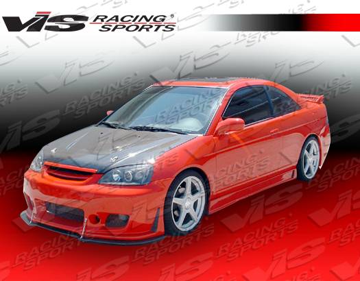 VIS Racing - Honda Civic 2DR VIS Racing TSC-3 Full Body Kit - 01HDCVC2DTSC3-099