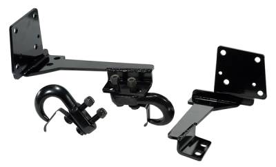 Omix - Rugged Ridge Heavy Duty Tow Hook Kit - Pair - Front - 11236-06