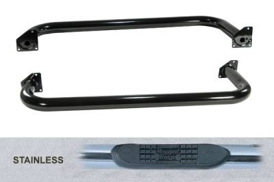 Omix - Outland Side Tube Step - Stainless - 11593-03