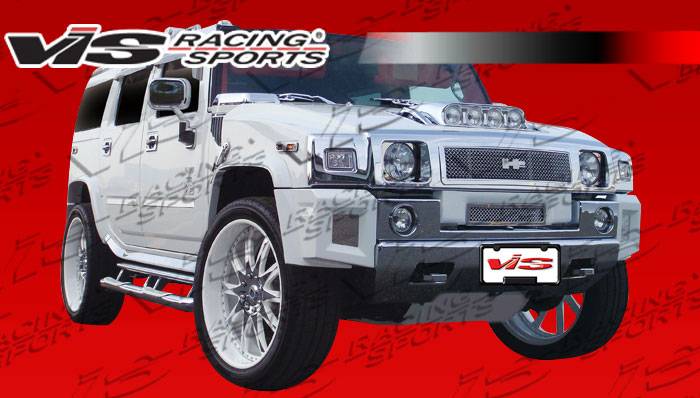 VIS Racing - Hummer H2 VIS Racing Bossini Full Body Kit - 03HMH24DBOSS-099
