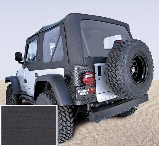 Omix - Outland Fabric Replacement Top without Door Skins - 13705-15