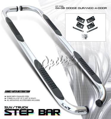 OptionRacing - Dodge Durango Option Racing Side Step Bar - 30-17119