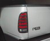 AVS - Jeep Cherokee AVS Slots Style Taillight Covers - 2PC - 36025