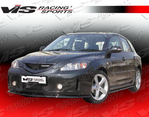 Mazda 3 4DR HB VIS Racing A Spec Full Body Kit - 04MZ3HBASC-099
