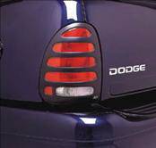 AVS - Dodge Caravan AVS Slots Style Taillight Covers - 2PC - 36138