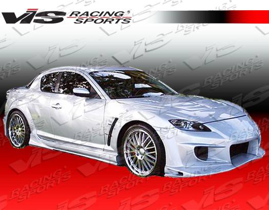 VIS Racing - Mazda RX-8 VIS Racing Invader Full Body Kit - 04MZRX82DINV-099
