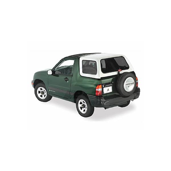 Omix - Omix Two Piece Hard Top - White - 47639-02