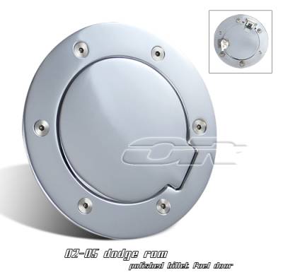 OptionRacing - Dodge Ram Option Racing Fuel Door Cover - 50-17105