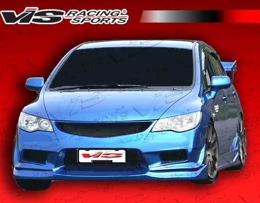 VIS Racing - Honda Civic VIS Racing Ballistix Full Body Kit - 06HDCVC4DJBX-099