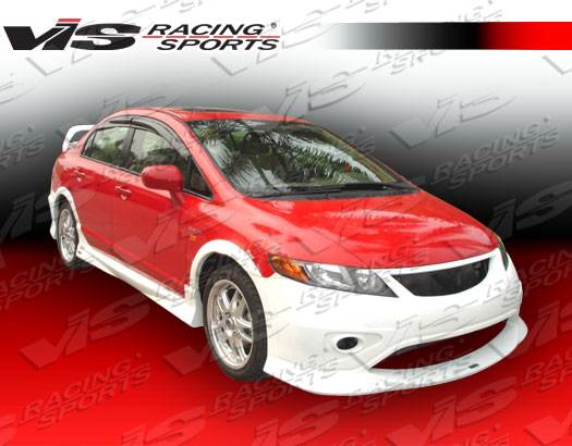 VIS Racing. - Honda Civic 4DR VIS Racing Type R Concept Full Body Kit - 06HDCVC4DTRC-099