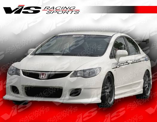 VIS Racing. - Honda Civic 4DR VIS Racing Wings Full Body Kit - 06HDCVC4DWIN-099
