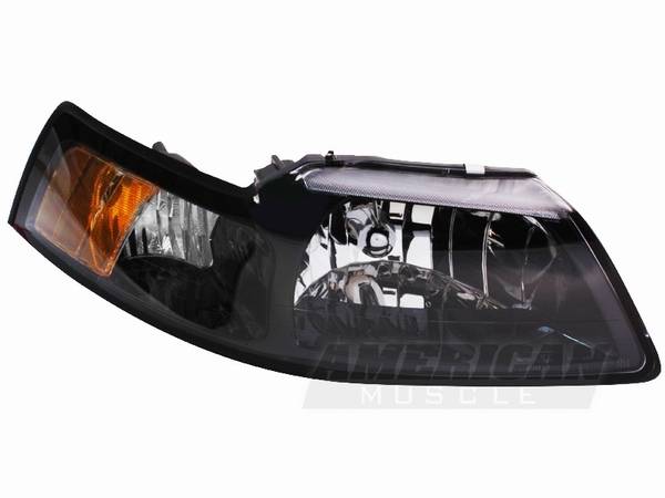 AM Custom - Ford Mustang Smoked OE Headlights - 42010