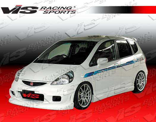 VIS Racing - Honda Fit VIS Racing Wings Full Body Kit - 07HDFIT4DJWIN-099