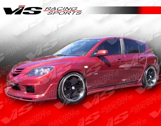 VIS Racing - Mazda 3 4DR HB VIS Racing Fuzion Full Body Kit - 07MZ3HBFUZ-099