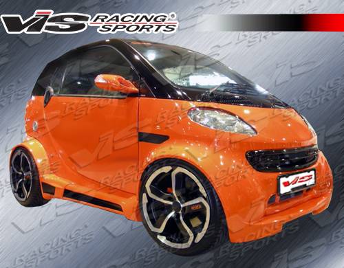 VIS Racing - Smart ForTwo VIS Racing Max Widebody Full Body Kit - 08SMFR22DMWB-099