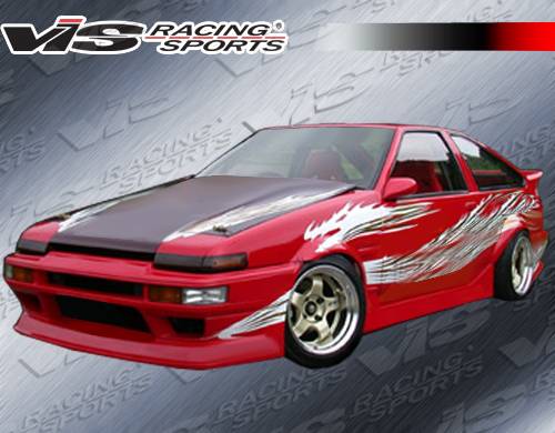 VIS Racing. - Toyota Corolla VIS Racing RF Full Body Kit - 84TYCOR2DRF-099