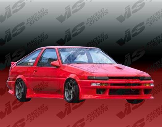 VIS Racing - Toyota Corolla VIS Racing V Speed Full Body Kit - 84TYCOR2DVSP-099