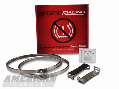 AM Custom - Ford Mustang Tire Pressure Monitoring System - TPMS - Full Mounting & Balancing Kit - 4 Wheels - 76125