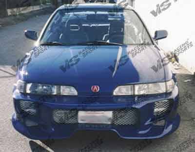 VIS Racing - Acura Integra 2DR VIS Racing Kombat Full Body Kit - 90ACINT2DKOM-099