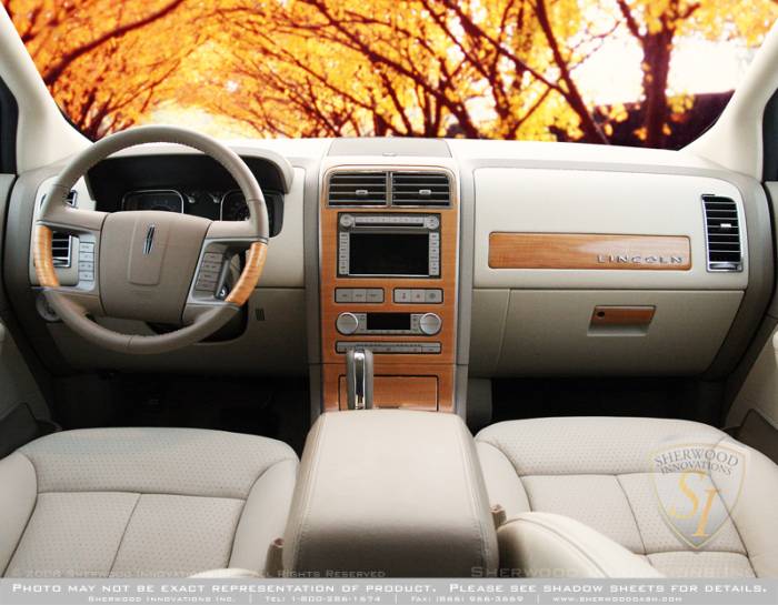 Sherwood - Lincoln MKX Sherwood 2D Flat Dash Kit