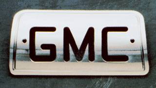 All Sales - All Sales Third Brake Light Cover - GMC Design - Brushed - 94007