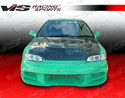 VIS Racing. - Honda Civic 2DR VIS Racing Wave Full Body Kit - 92HDCVC2DWAV-099