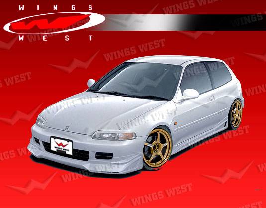 VIS Racing - Honda Civic HB VIS Racing JPC Type B Full Body Kit - Polyurethane - 92HDCVCHBJPCB-099P