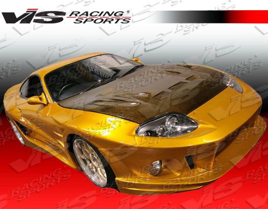 VIS Racing - Toyota Supra VIS Racing Alfa Widebody Full Body Kit - 93TYSUP2DALFWB-099