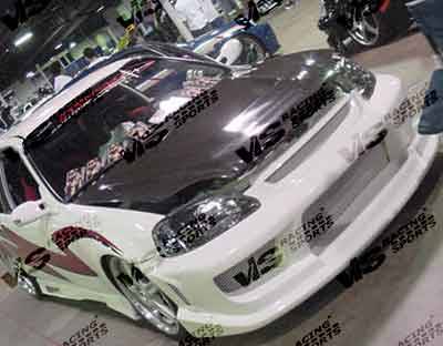 VIS Racing - Honda Civic 2DR VIS Racing Striker Full Body Kit - 96HDCVC2DSTR-099