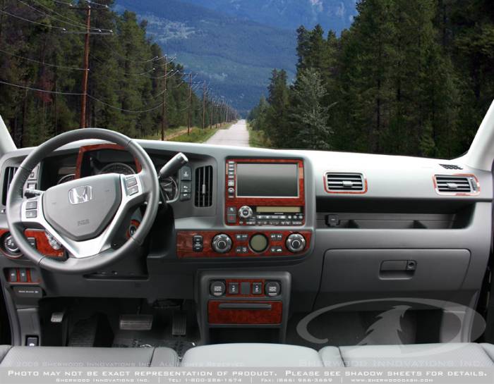 Sherwood - Honda Ridgeline Sherwood 2D Flat Dash Kit