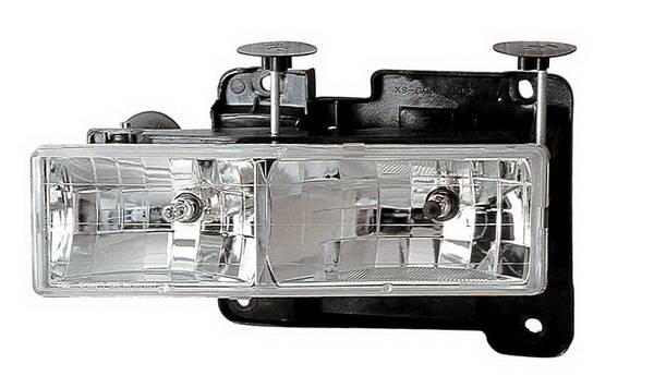 Anzo - GMC Jimmy Anzo Headlights - Crystal & Chrome - 111004