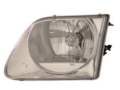 Anzo - Ford Expedition Anzo Headlights - Crystal & Chrome - 111030